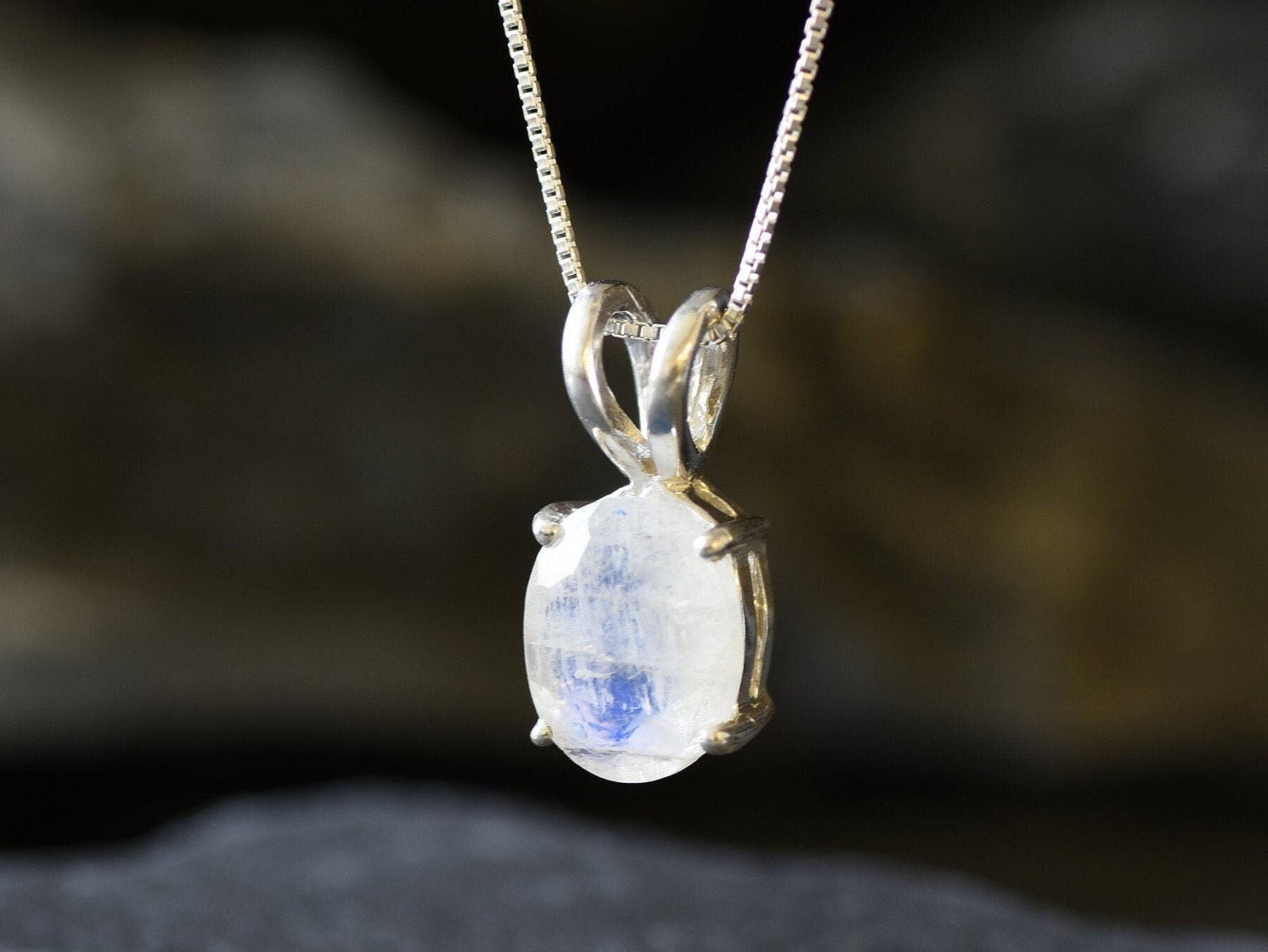 Natural on sale moonstone pendant