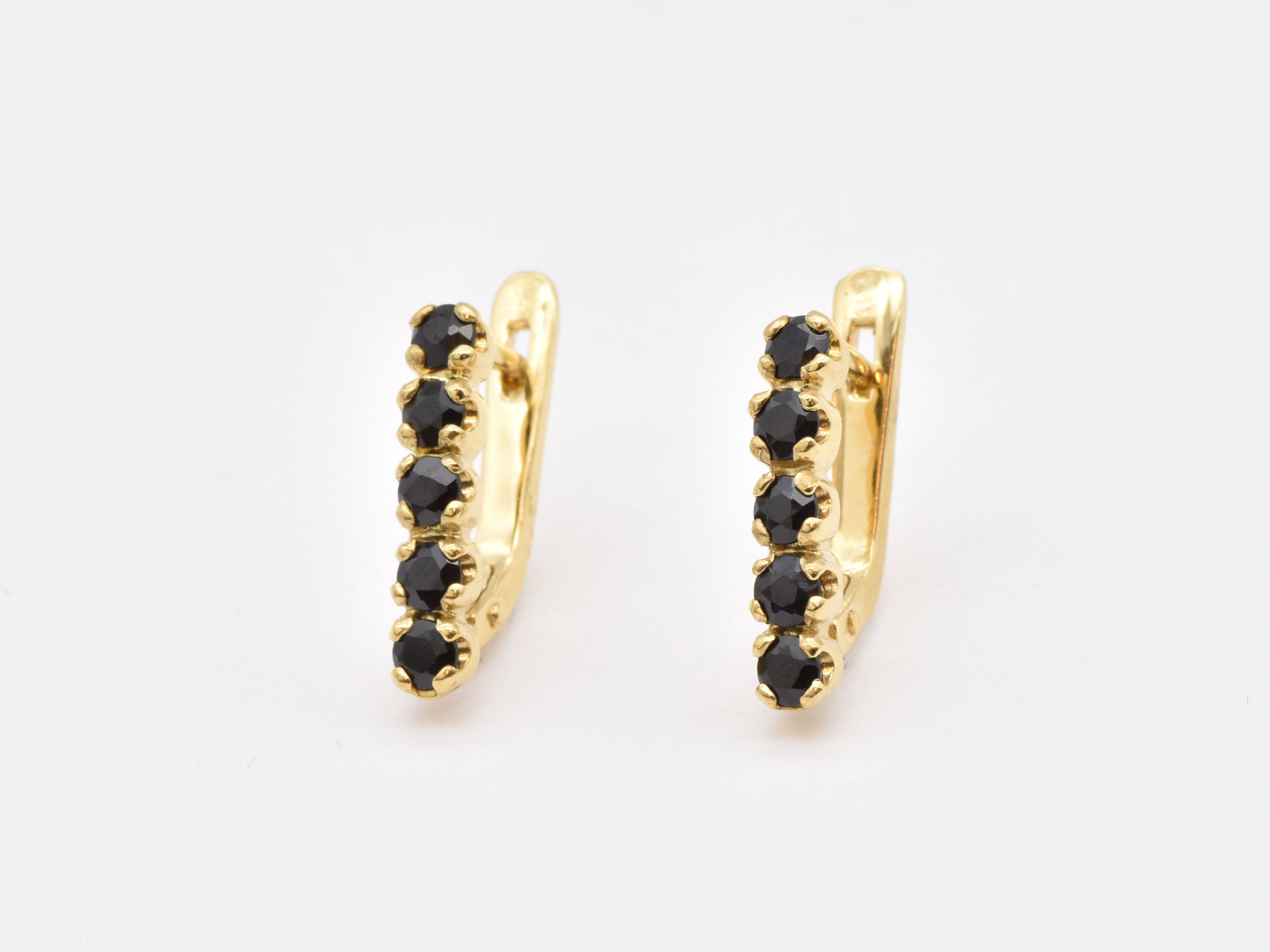 Vertical Onyx Earrings - Natural Onyx Earrings, Black Onyx Earrings – Adina  Stone Jewelry