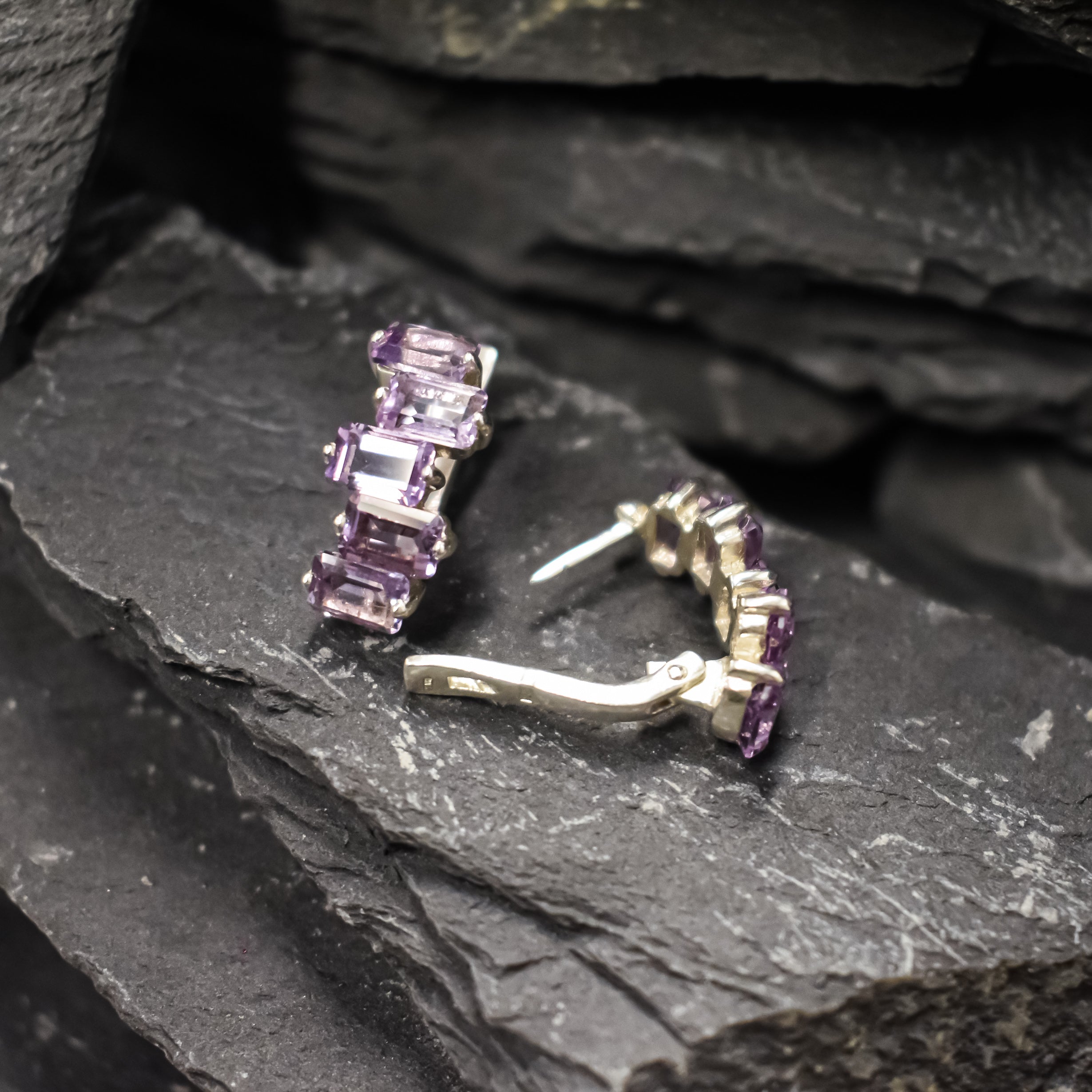 Issue with Closure - Amethyst Earrings 