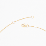 Sapphire Gold Necklace - Certified Sapphire Gold Necklace - 14k Solid Gold Necklace