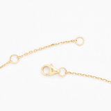 Certified Genuine Ruby Pendant - REAL 14k Gold Triangle Necklace - Dainty Ruby Gold Pendant