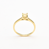 Genuine Opal Ring - Opal Engagement Ring - 14k Gold Opal Ring