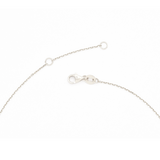 Diamond White Gold Necklace - Certified Diamond Necklace - Solid Gold Necklace