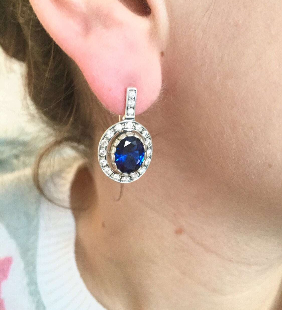 Long Opal Earrings, Natural Opal, Antique Earrings, Australian Opal, Vintage Earrings, Oval Earrings, Victorian Earrings, Silver Earrings