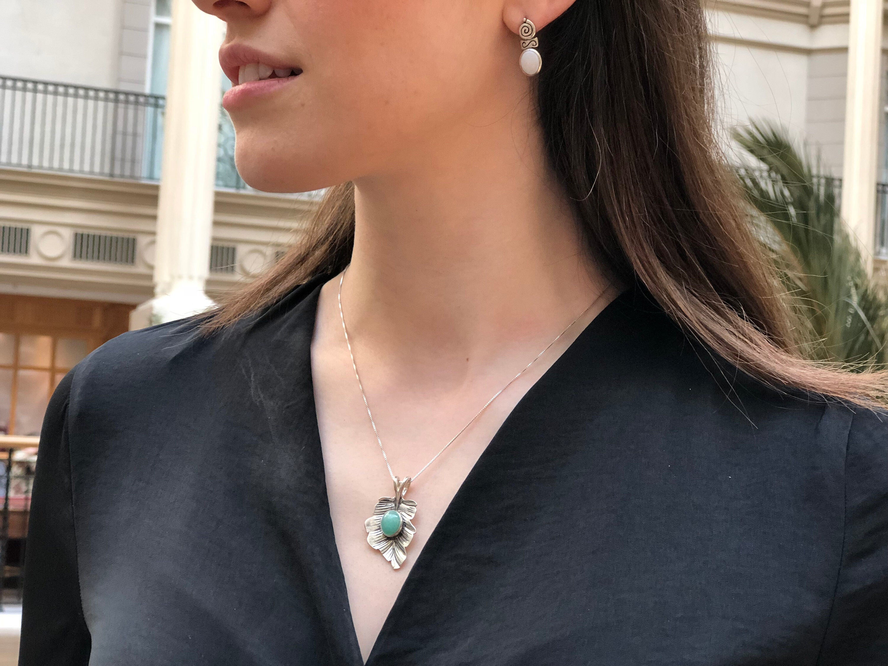 Leaf Pendant, Coral Pendant, Red Coral, Natural Coral, Real Coral, Red Coral Pendant, Pure Silver, Solid Silver Pendant, Natural Stone