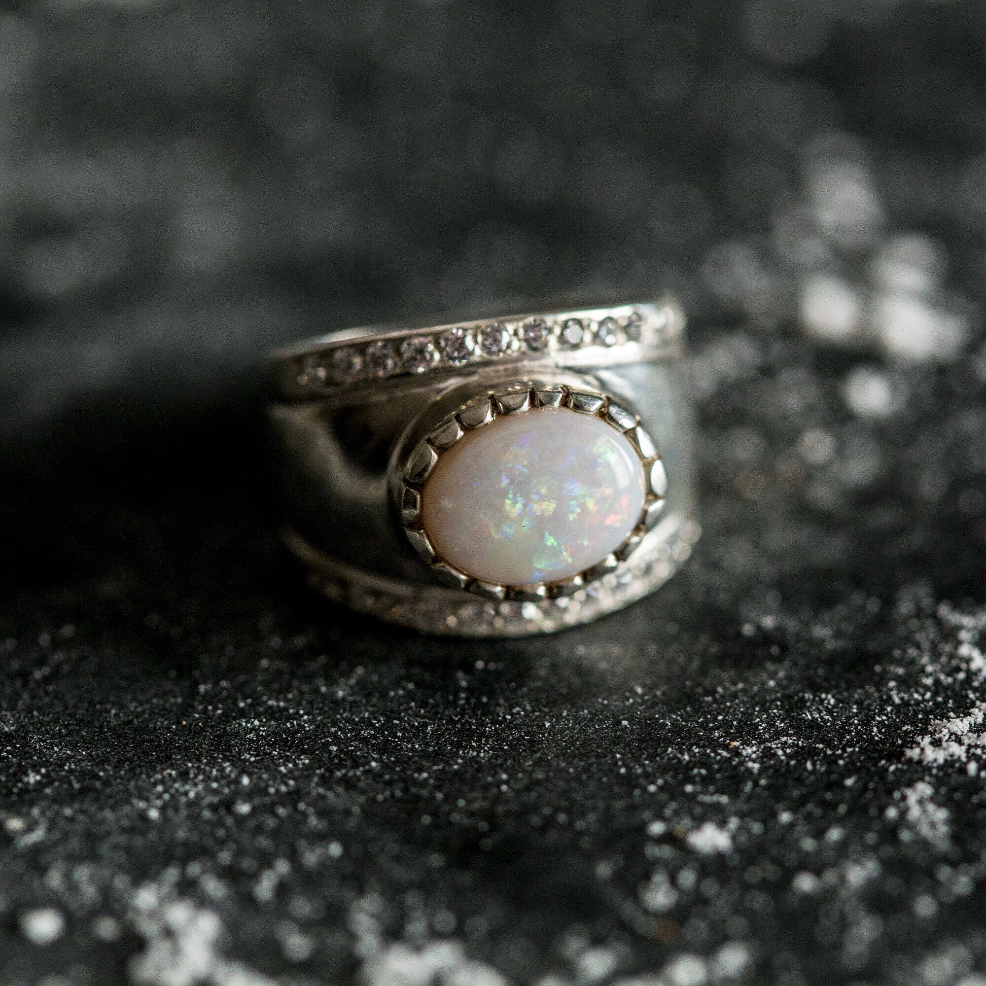 Adina Stone material options for 925 Sterling Silver, 18K Yellow Gold Vermeil, 18K White Gold Vermeil, 18K Rose Gold Vermeil.