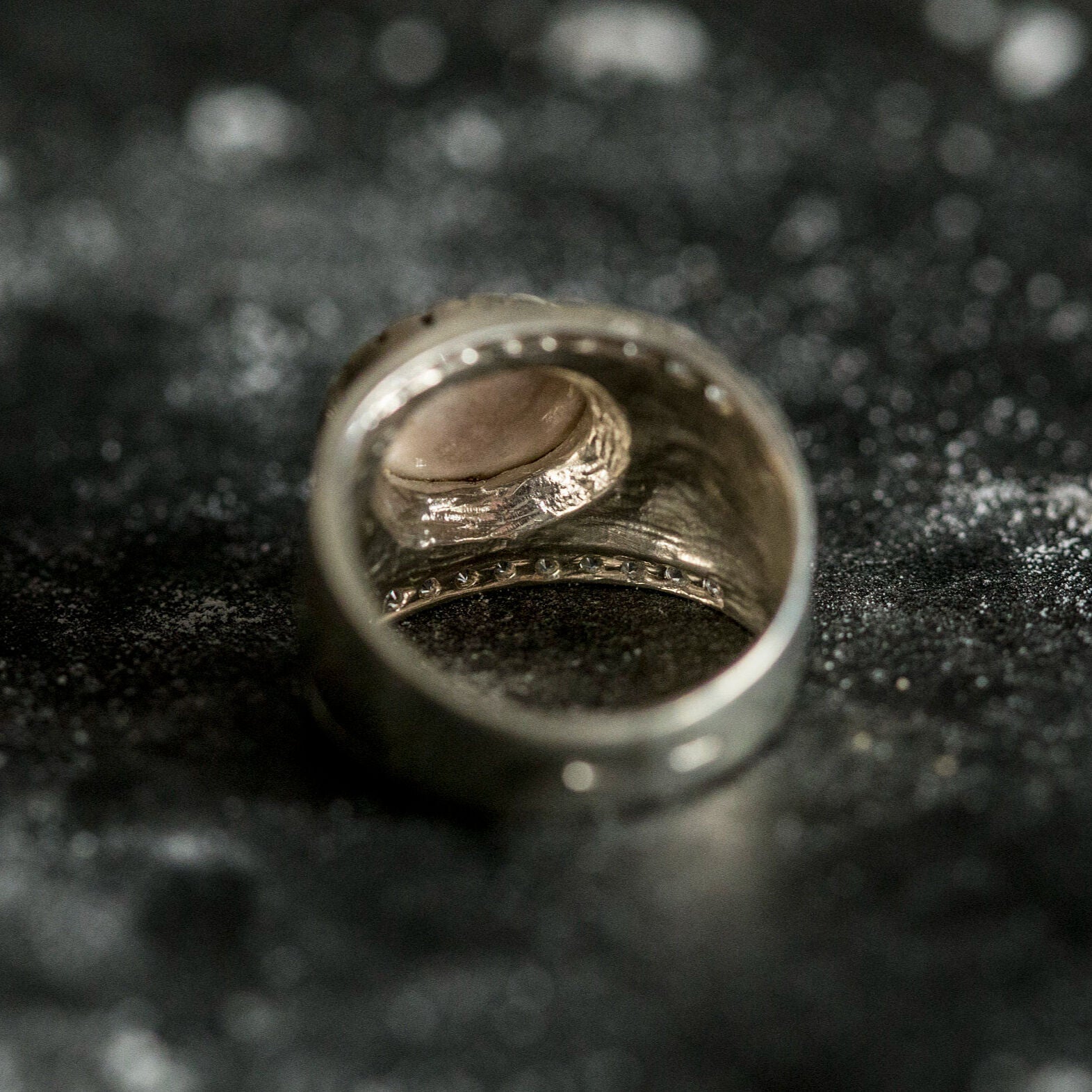 Lovely 925 Sterling Silver ring showcasing natural White Australian Opal, a meaningful gift for October celebrations and daily wear.