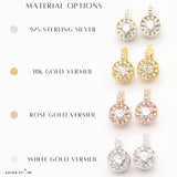 White Pearl Earrings - Pearl Statement Studs - Pearl Leaf Earrings