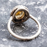 Vintage Citrine Ring - Natural Citrine Ring - November Birthstone Ring