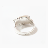 Pisces Silver Ring - Stunning 925 Sterling Silver Oval for daily elegance and memorable gifting moments.