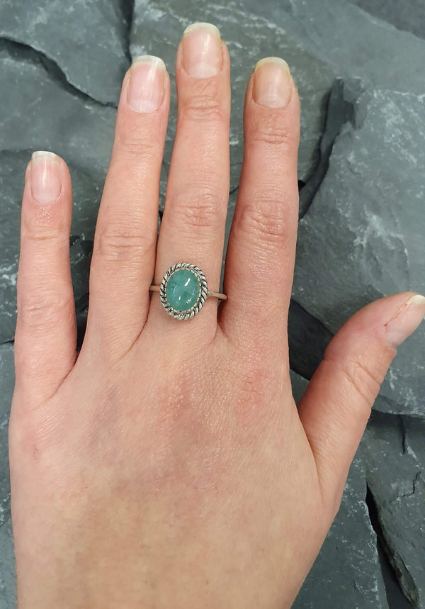 Emerald Ring, Vintage Emerald Ring, 3 Carat Emerald, Natural Emerald R –  Adina Stone Jewelry