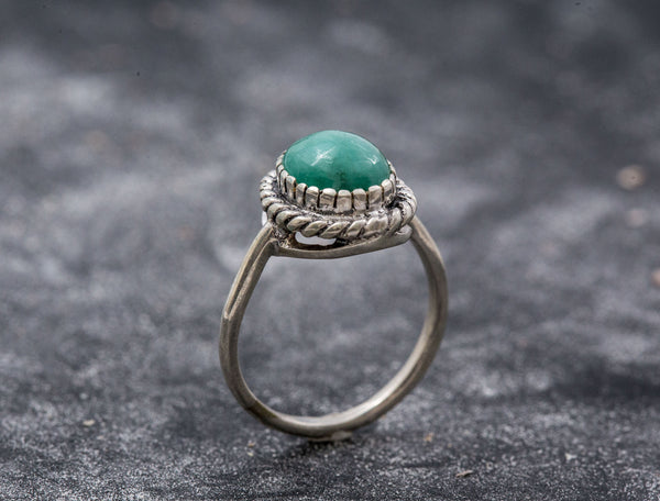 Emerald Engagement Ring, Real Emerald, Antique Ring, Natural Emerald, –  Adina Stone Jewelry