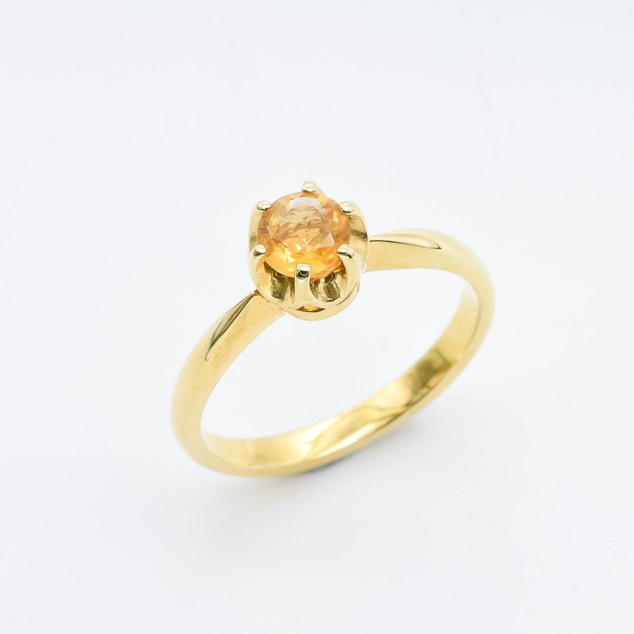 Citrine Ring, Citrine Promise Ring, Natural Citrine, November Birthstone, Yellow Diamond, November Ring, Vintage Rings, Solid Silver Ring(1)