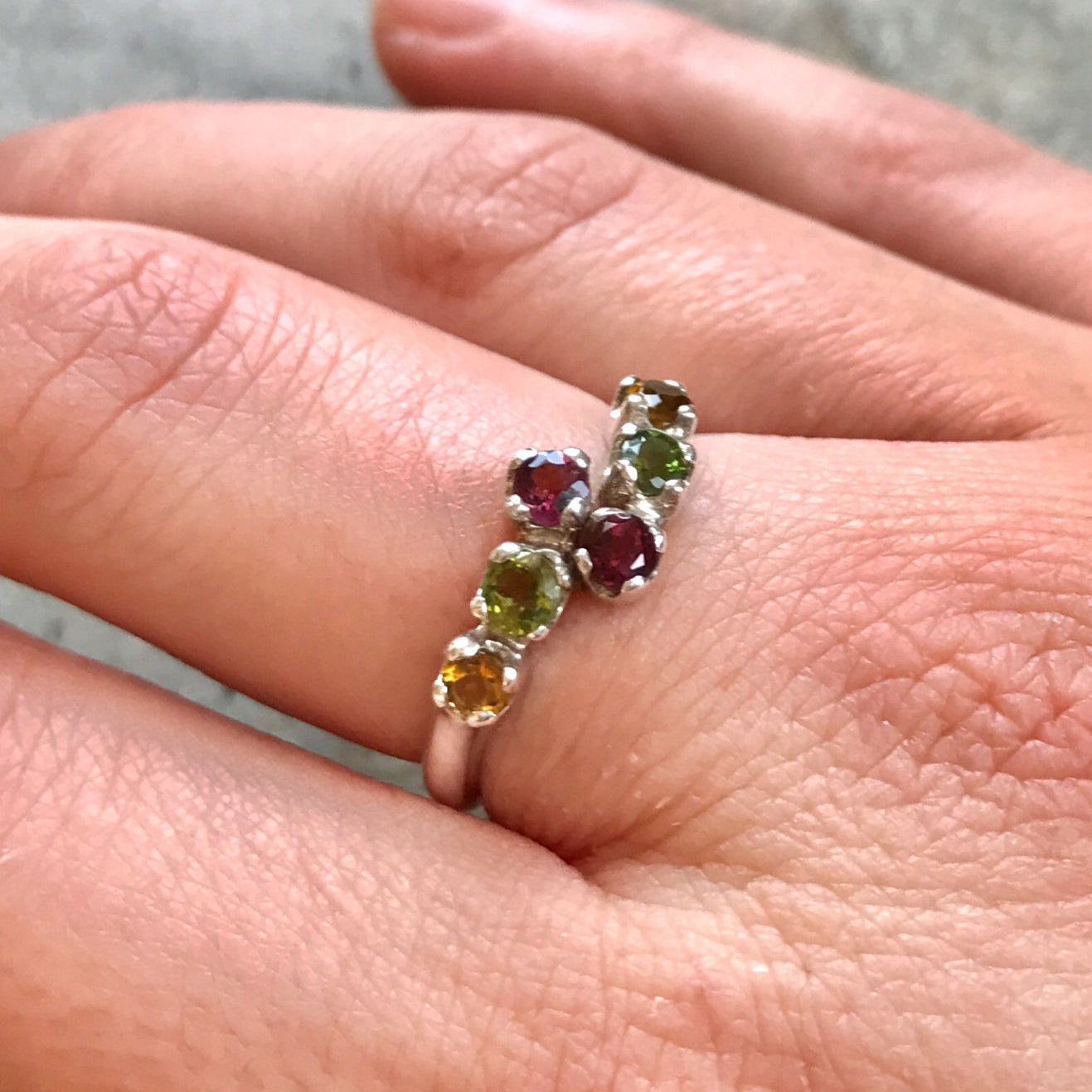 Tourmaline Ring, Healing Stones, October Birthstone, Vintage Rings, Mothers Birthstones, Natural Tourmaline, Solid Silver Ring, Tourmaline
