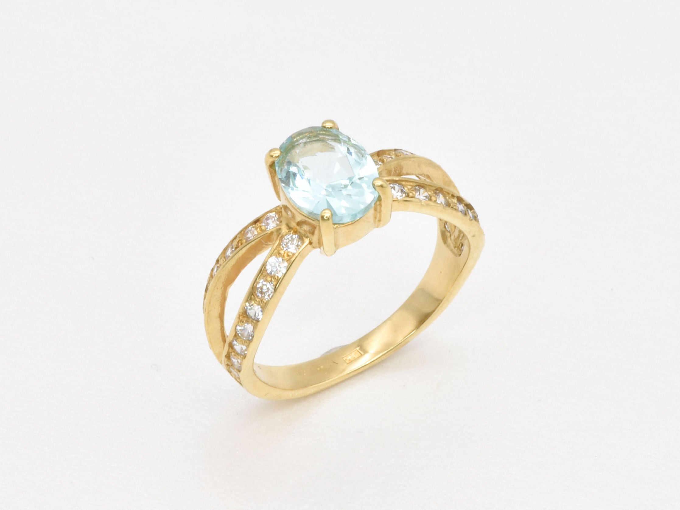 Aquamarine Ring, Created Aquamarine, Blue Promise Ring, Vintage Rings, Blue Aqua Ring, Blue Diamond Ring, Blue Aquamarine Ring, Aquamarine(1)