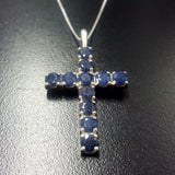 Chic 925 Sterling Silver pendant with Round Natural Blue Sapphire, symbolizes loyalty and elegance, perfect for daily wear.