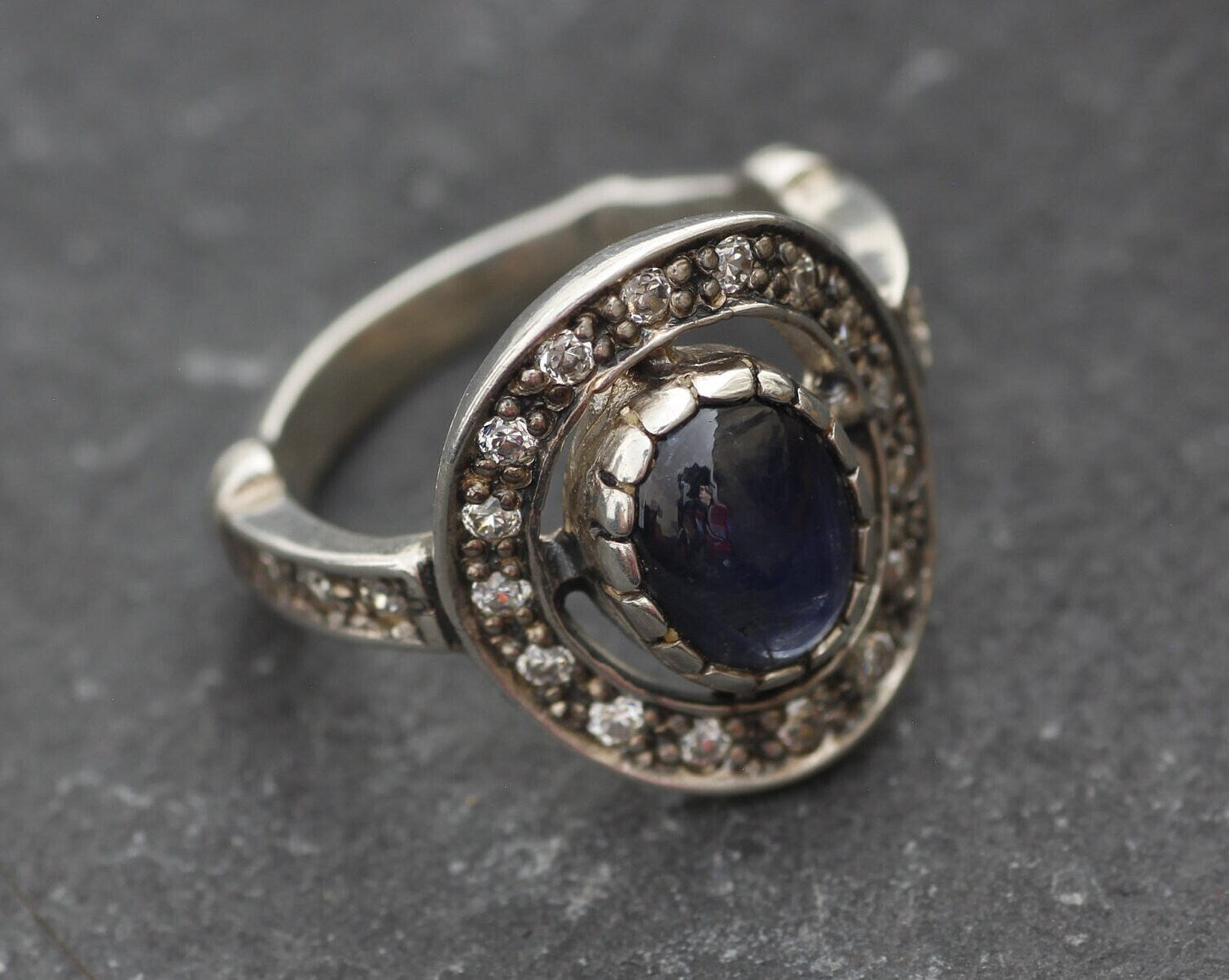 Natural Sapphire Ring made in 925 Sterling Silver with Oval Natural Blue Sapphire in Prong setting, September Birthstone gift idea, symbolizes sincerity, truth, and faithfulness, ideal for everyday wear and perfect for birthday gifting and special occasions.