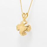 Beautiful 18k Gold Vermeil Pendant with Natural Pearl, June birthstone, symbolizes integrity, great for gifts and casual wear.