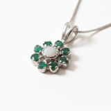 Beautiful 925 Sterling Silver Opal Pendant with natural Australian opal, perfect for October birthdays and everyday wear.