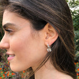 Sparkly Diamond Earrings - Drop Diamond Earrings - Elegant Vintage Earrings