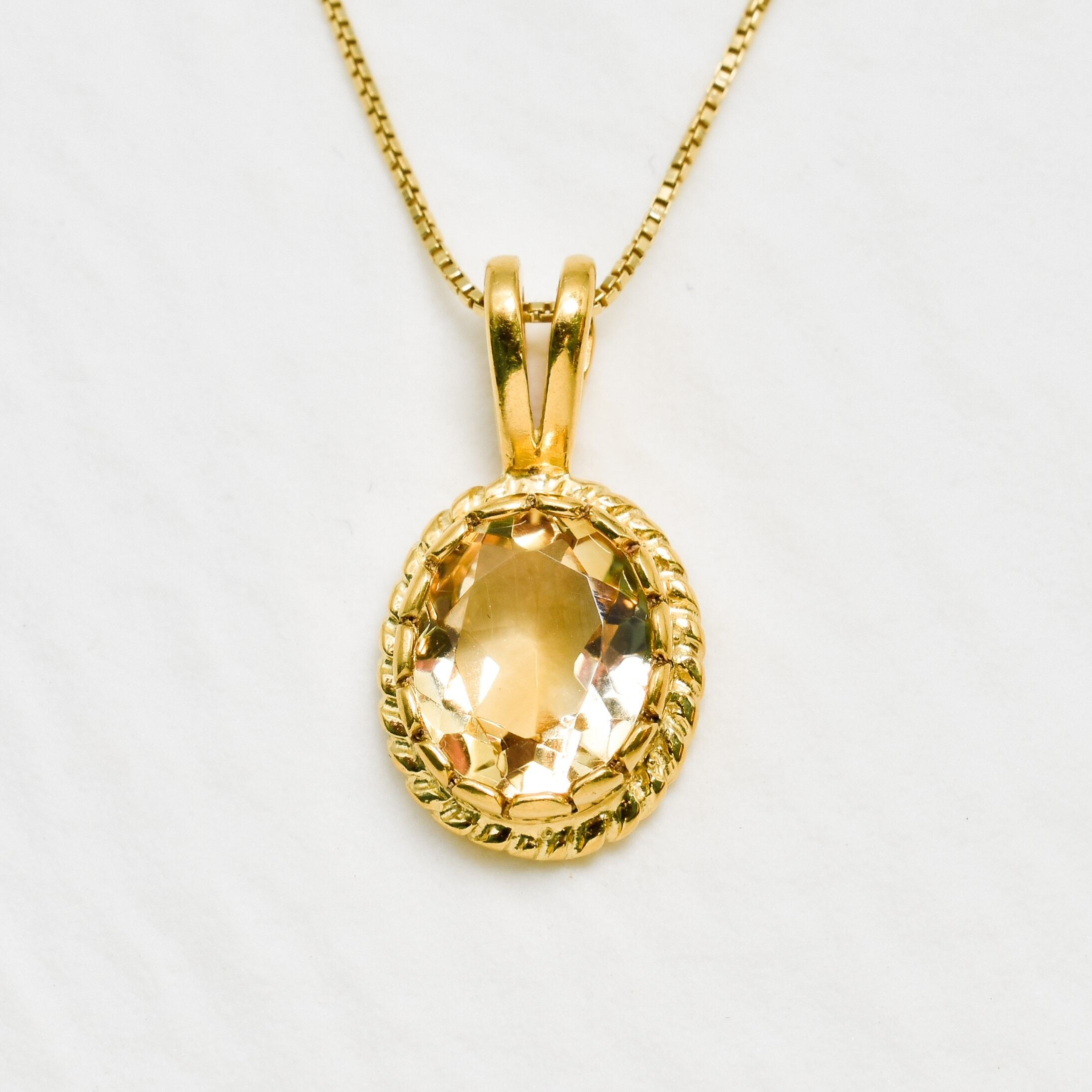 Citrine Pendant, Natural Citrine, November Birthstone, Victorian Pendant, Vintage Pendant, Yellow Pendant, November Pendant, Silver Pendant(1)