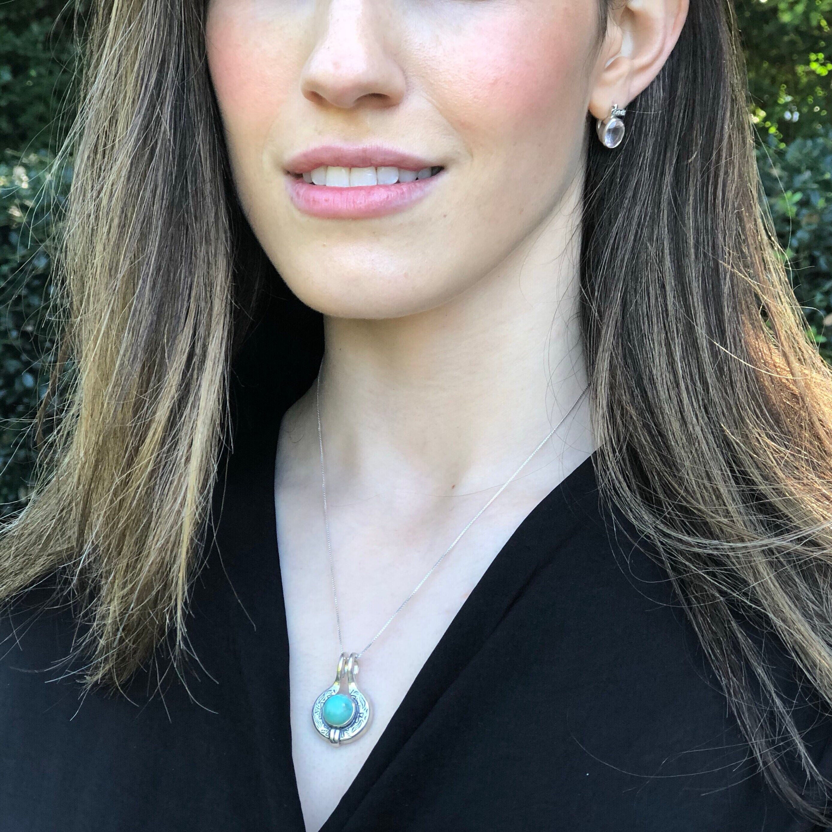 Beautiful Rose Gold Vermeil Pendant with a dazzling Round Created Ruby, a timeless piece for those born in July or special events.