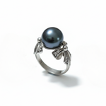 Natural Pearl Ring made in 925 Sterling Silver with Natural White Pearl in Bezel setting, June Birthstone gift idea, symbolizes purity and integrity, ideal for everyday wear and perfect for birthday gifting and special occasions.