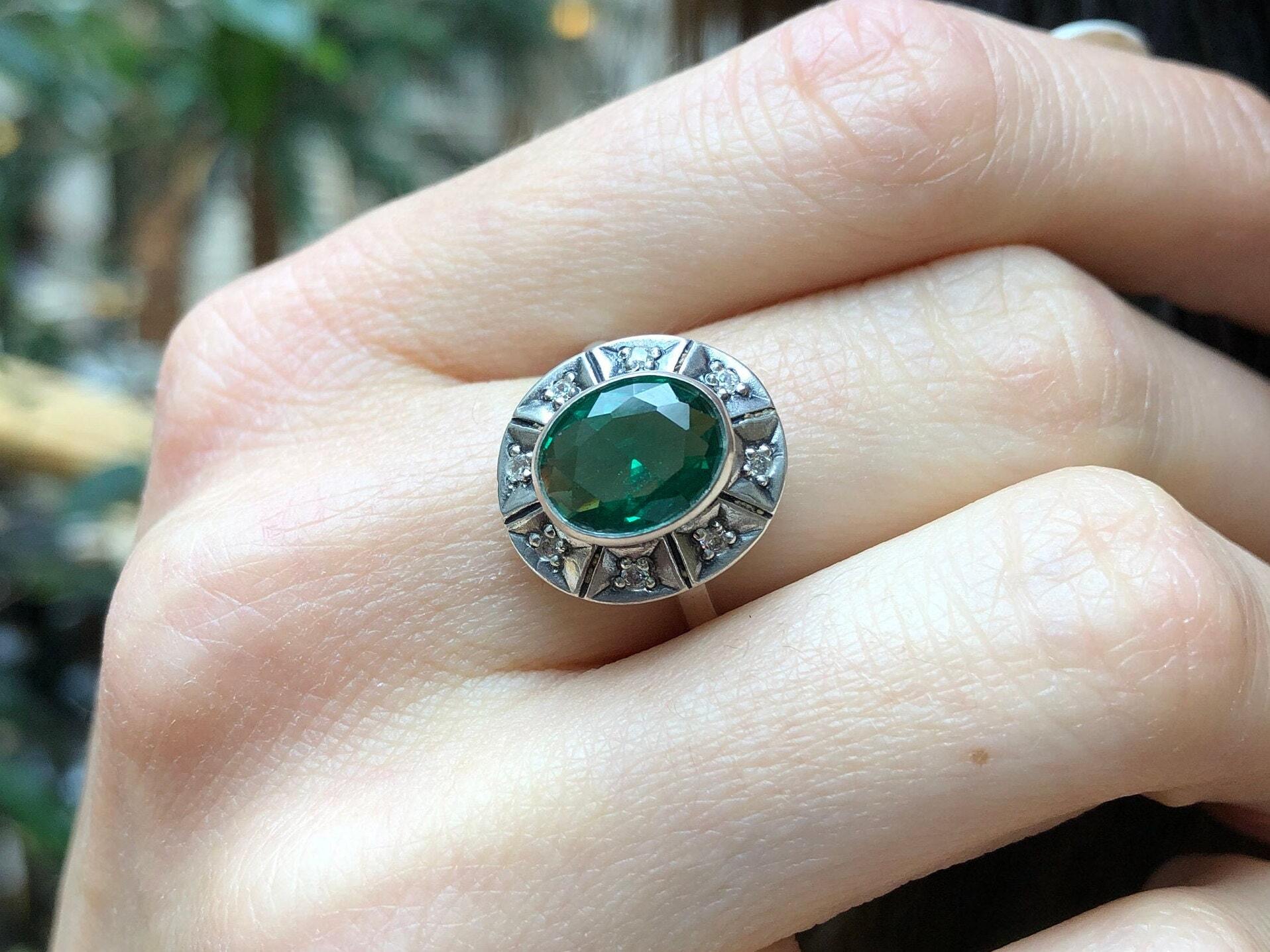 Blue Topaz Ring, Natural Blue Topaz, December Birthstone, Silver Tribal Ring, Topaz Ring, Boho Ring, Blue Diamond Ring, Solid Silver Ring