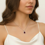 Adina Stone material options for 925 Sterling Silver, 18K Yellow Gold Vermeil, 18K White Gold Vermeil, 18K Rose Gold Vermeil.