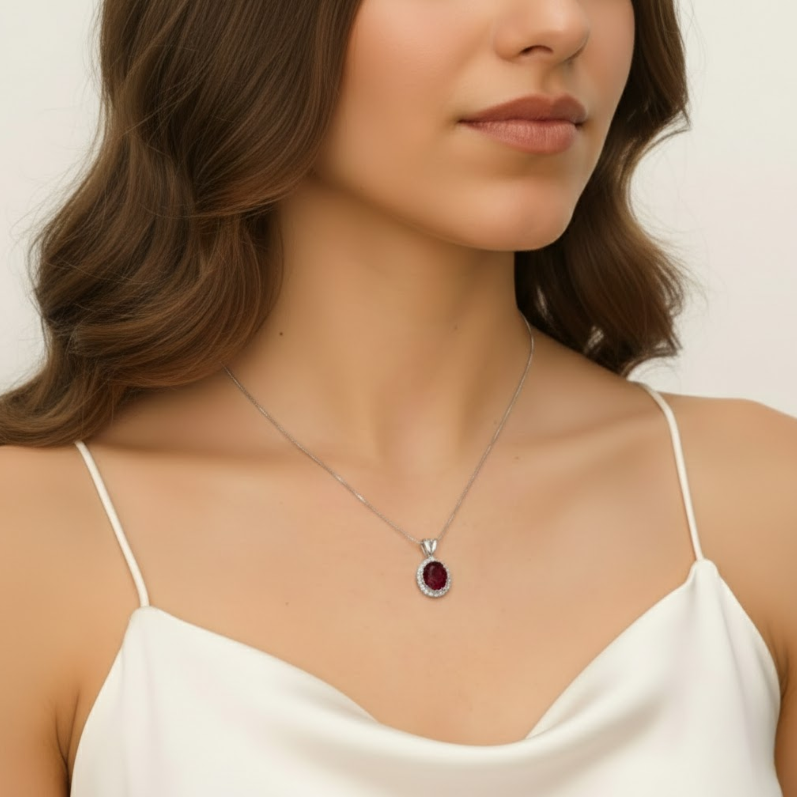 Adina Stone material options for 925 Sterling Silver, 18K Yellow Gold Vermeil, 18K White Gold Vermeil, 18K Rose Gold Vermeil.