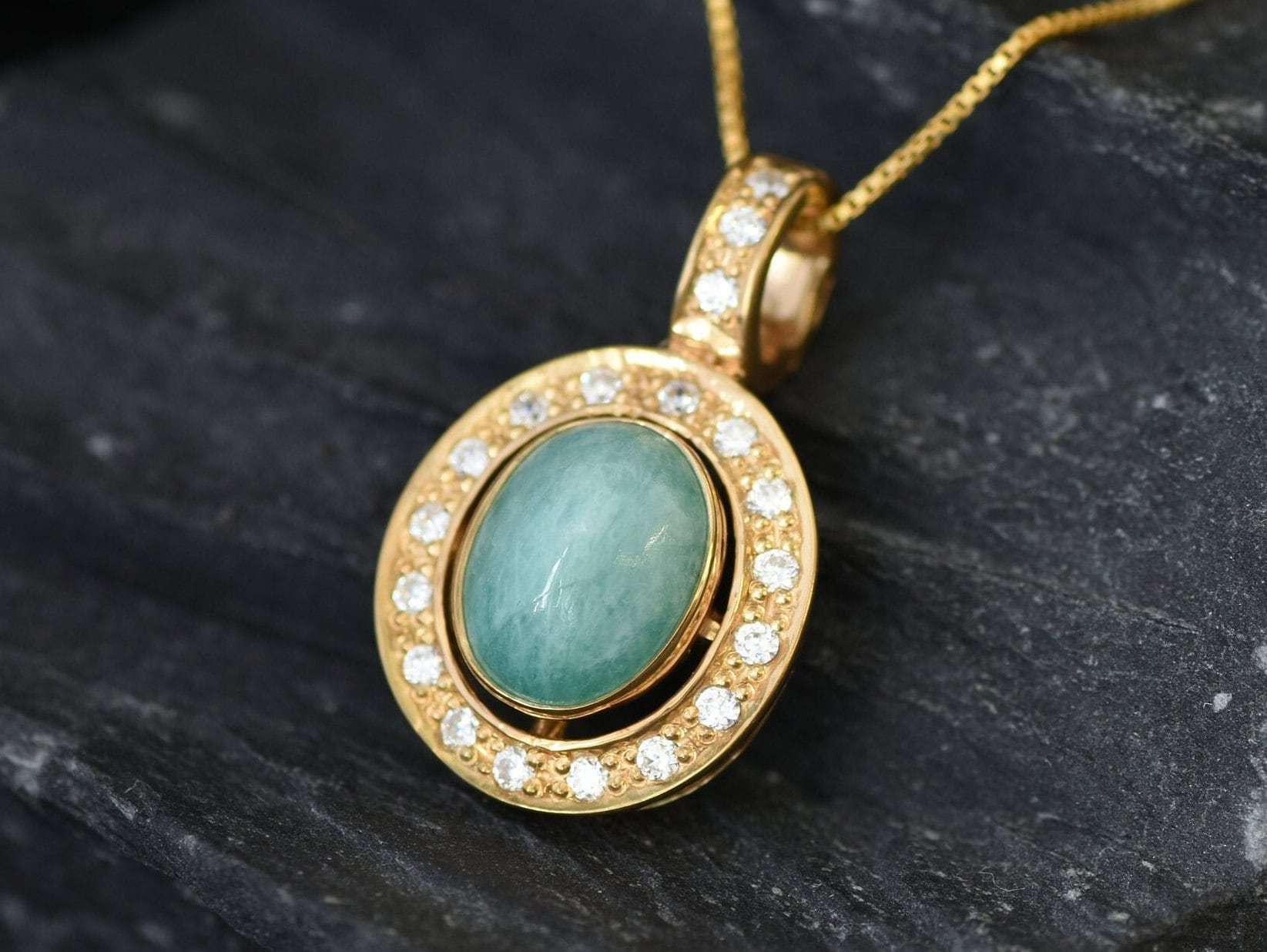 Natural Emerald Pendant made in 18k Gold Vermeil with Oval Natural Green Emerald in Bezel setting, May Birthstone gift idea, symbolizes growth, harmony, and deep emotional healing, ideal for everyday wear and perfect for birthday gifting and special occasions.
