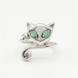 Natural Emerald Ring made in 925 Sterling Silver with Round Natural Green Emerald in Prong setting, May Birthstone gift idea, symbolizes growth, harmony, and deep emotional healing, ideal for everyday wear and perfect for birthday gifting and special occasions.