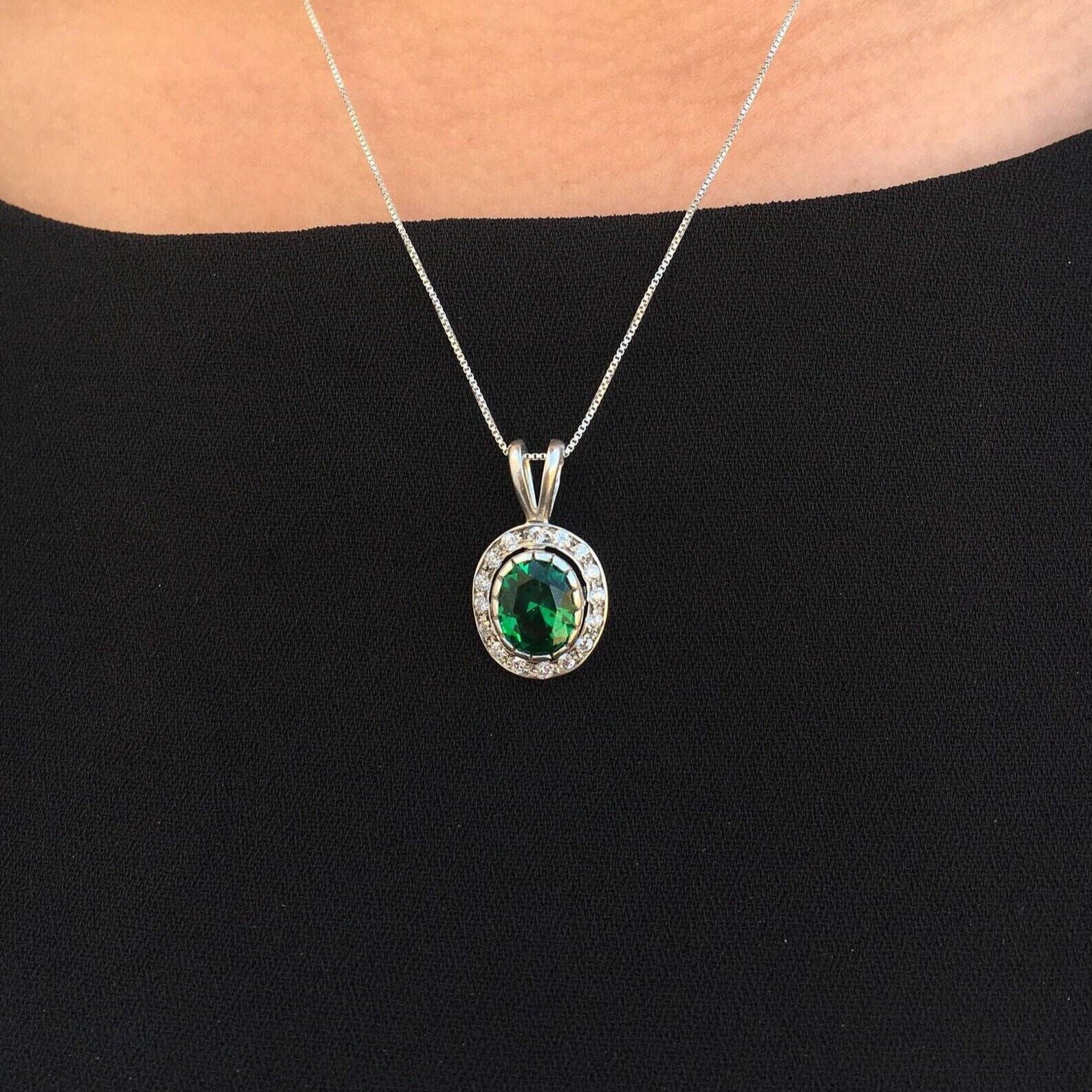 Blue Topaz Pendant, Natural Blue Topaz, December Birthstone, Blue Oval Pendant, Blue Victorian Pendant, Vintage Pendant, 925 Sterling Silver