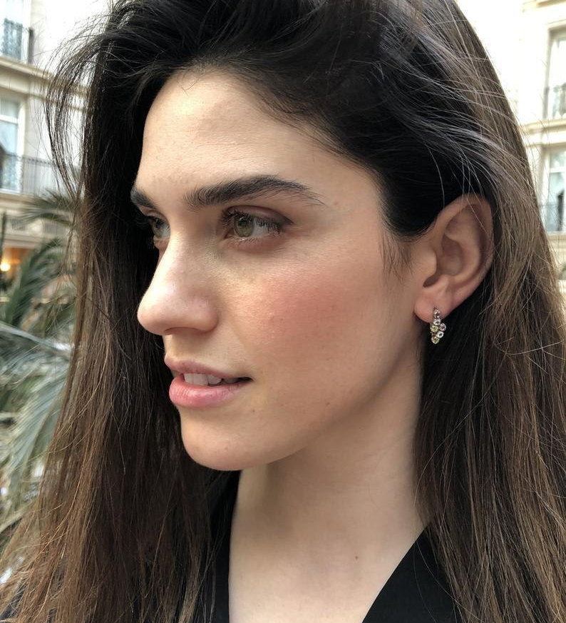 Sparkly Earrings, Created Diamond, Diamond Earrings, Vintage Earrings, Dainty Earrings, Diamond Studs, Solid Silver Studs, Silver Earrings