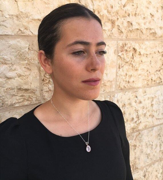 Green Pendant, Green Diamond, Created Diamond, Tear Drop Pendant, Vintage Pendant, Solid Silver, Silver Pendant, Pure Silver, Teardrop charm