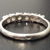 Colorful Eternity Ring - Multistone Band - Vintage Topaz Ring