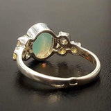 Vintage Opal Ring - Genuine Opal Ring - October Birthstone Ring