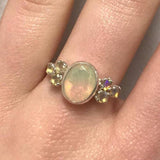 Vintage Opal Ring - Genuine Opal Ring - October Birthstone Ring