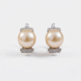 Genuine Pearl Earrings - Drop Pearl Earrings - Long Vintage Earrings