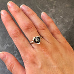 Adina Stone material options for 925 Sterling Silver, 18K Yellow Gold Vermeil, 18K White Gold Vermeil, 18K Rose Gold Vermeil.