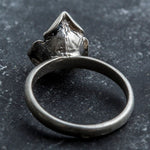 Charming round white Australian opal set in 925 Sterling Silver, a lovely token of hope for everyday wear and special occasions.