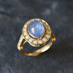 Tanzanite Ring, Natural Tanzanite, December Birthstone, Blue Vintage Rings, December Ring, Blue Ring, Vintage Rings, Silver Ring, Tanzanite(1)