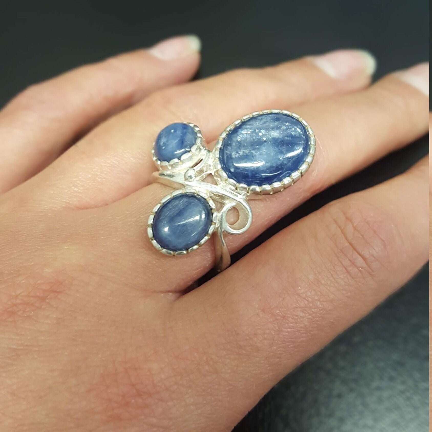 Rhodochrosite Ring, Natural Rhodochrosite, Vintage Ring, February Birthstone, Statement Ring, February Ring, Silver Ring, Rhodochrosite