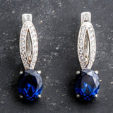 Adina Stone material options for 925 Sterling Silver, 18K Yellow Gold Vermeil, 18K White Gold Vermeil, 18K Rose Gold Vermeil.