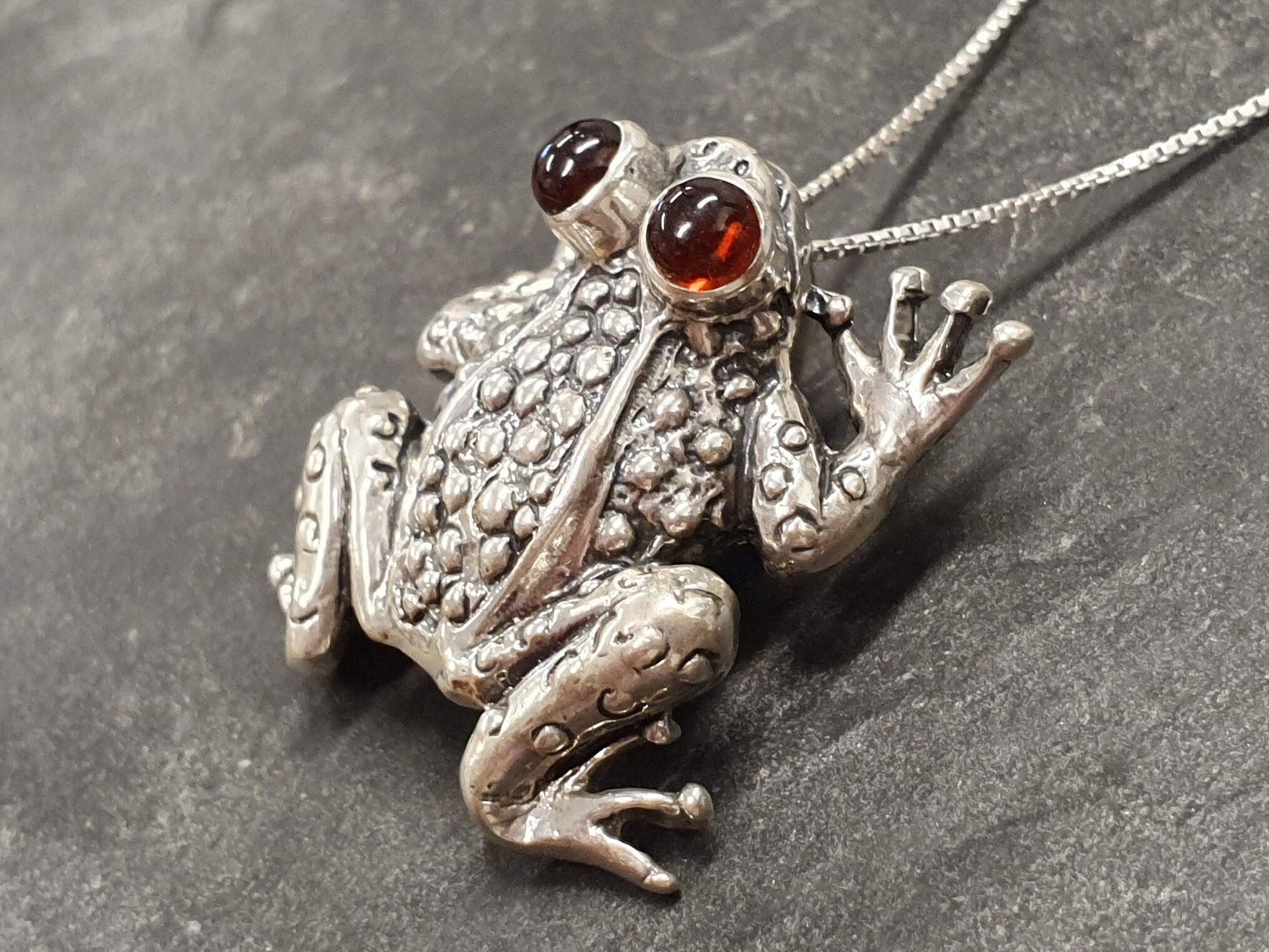Zales Black Hills Gold Frog Pendant in Sterling Silver | Hamilton Place
