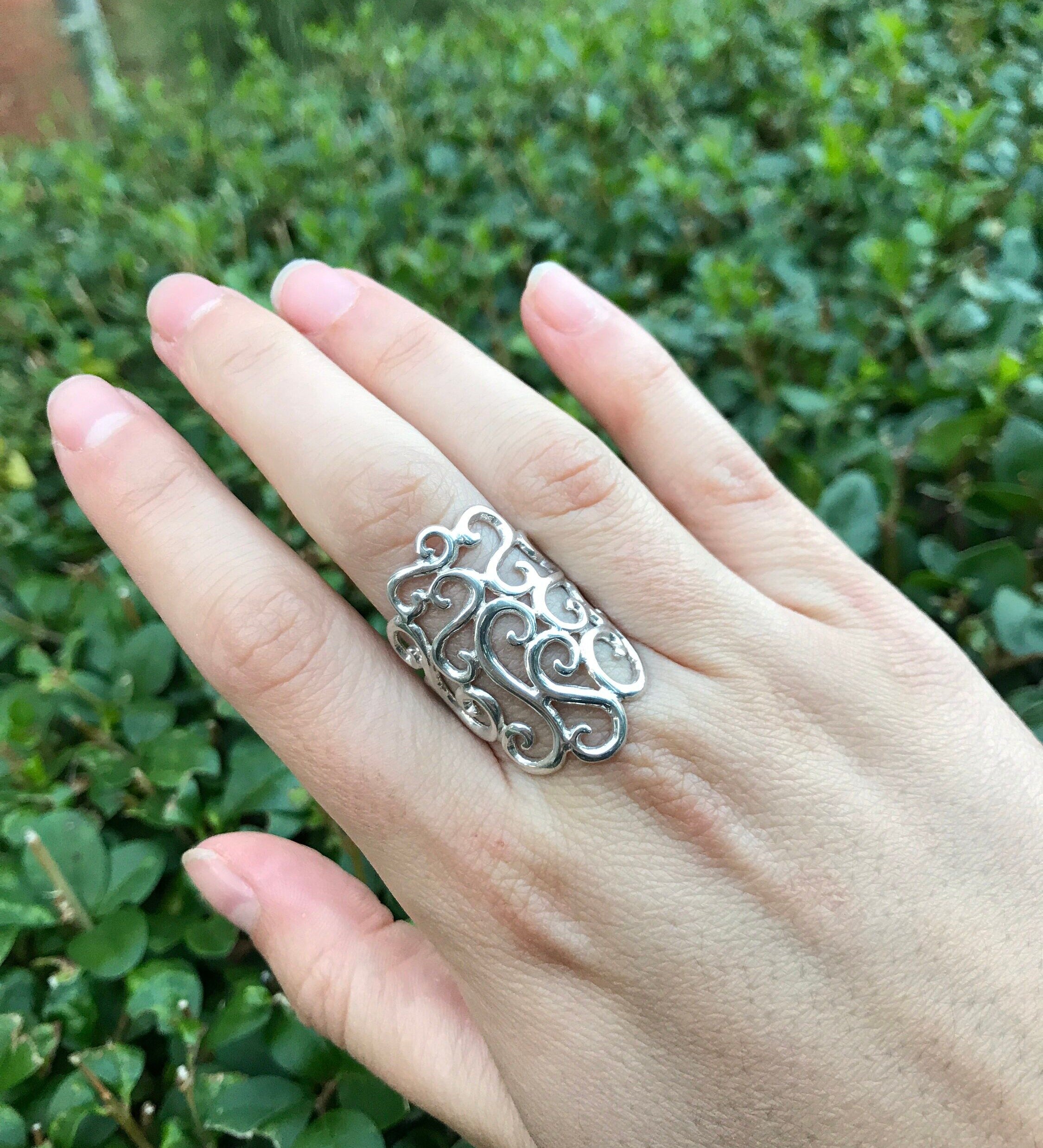 Silver Designer Ring, Solid Silver Ring, Statement Ring, Unique Silver Ring, Art Ring, Interesting Ring, Sterling Silver Ring, Silver Ring