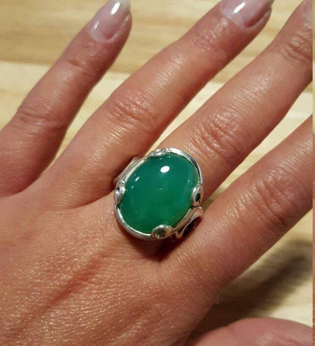 Smoky Topaz Ring, Natural Smoky Topaz, Vintage Ring, Antique Ring, Statement Ring, December Ring, Birthstone Ring, Silver Ring, Smoky Topaz