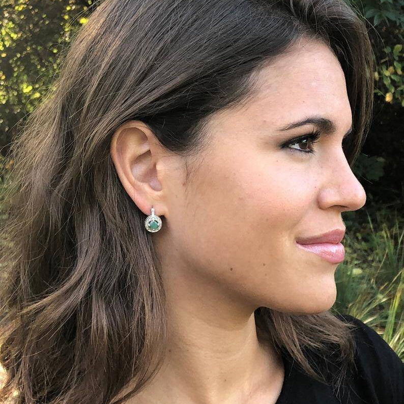 Red Garnet Earrings, Garnet Earrings, Natural Garnet, January Birthstone, Red Diamond Earrings, Red Vintage Earrings, Solid Silver Earrings