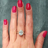Bezel-set single diamond ring in 925 silver, slender band ideal for daily wear or as a birthday or anniversary gift.
