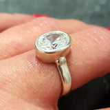 Ideal gifting ideas, Adina Stone Jewelry comes in a luxury cardboard box ready for gifting, green sustainable jewelry box.